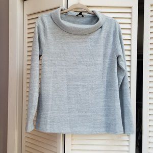 Cozy Ann Taylor open neck cowl top, M